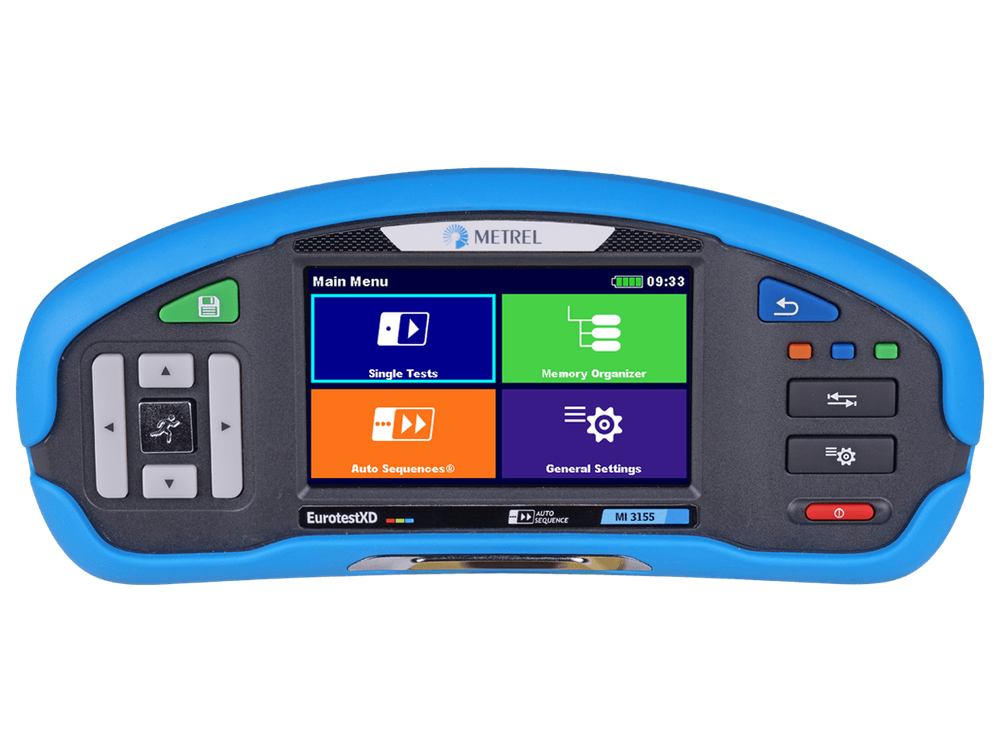 Metrel MI 3155 EurotestXD tester elektrických instalací